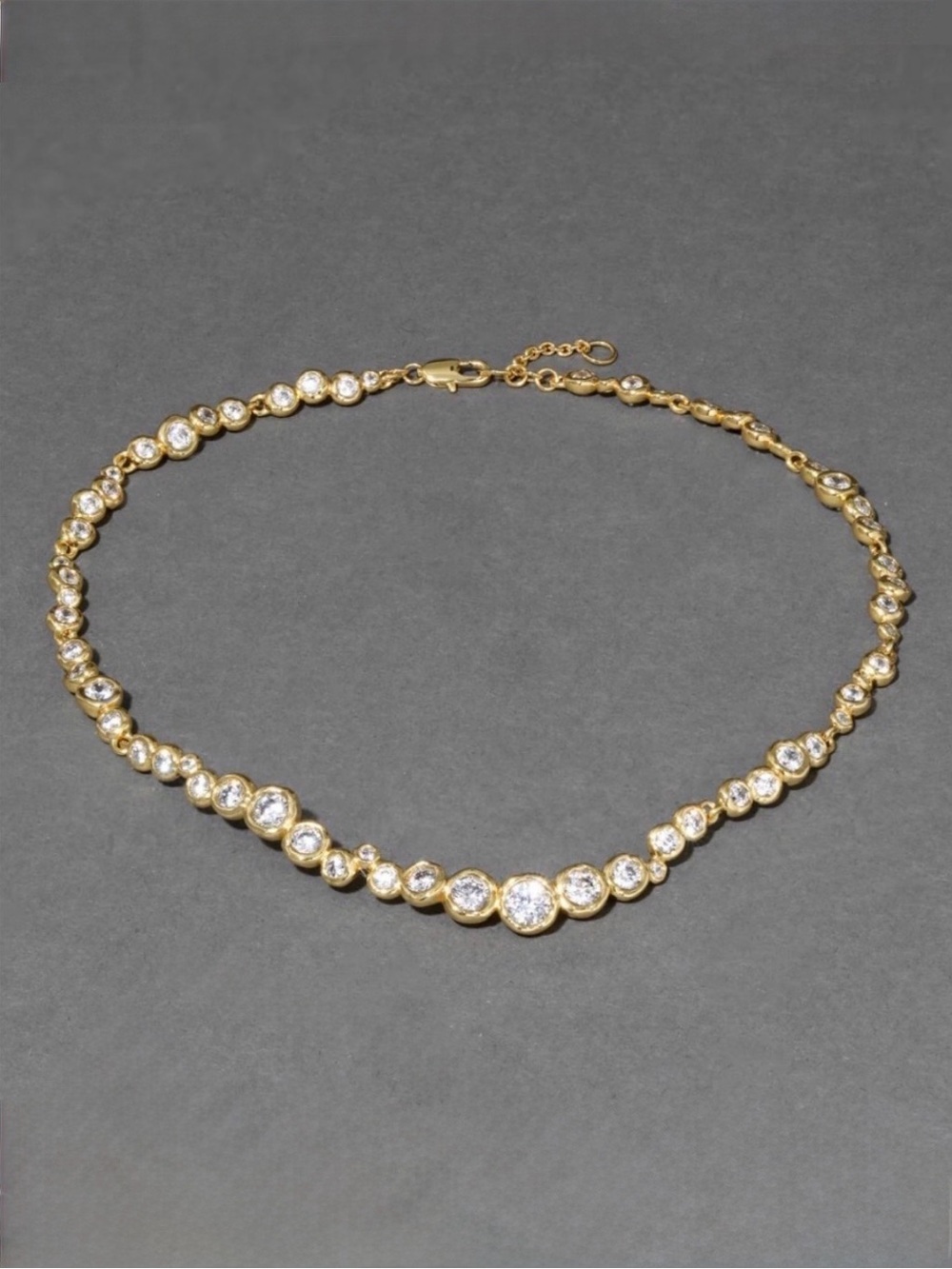 ALEXIS BITTAR Asterales Gold Riviera Necklace MY30